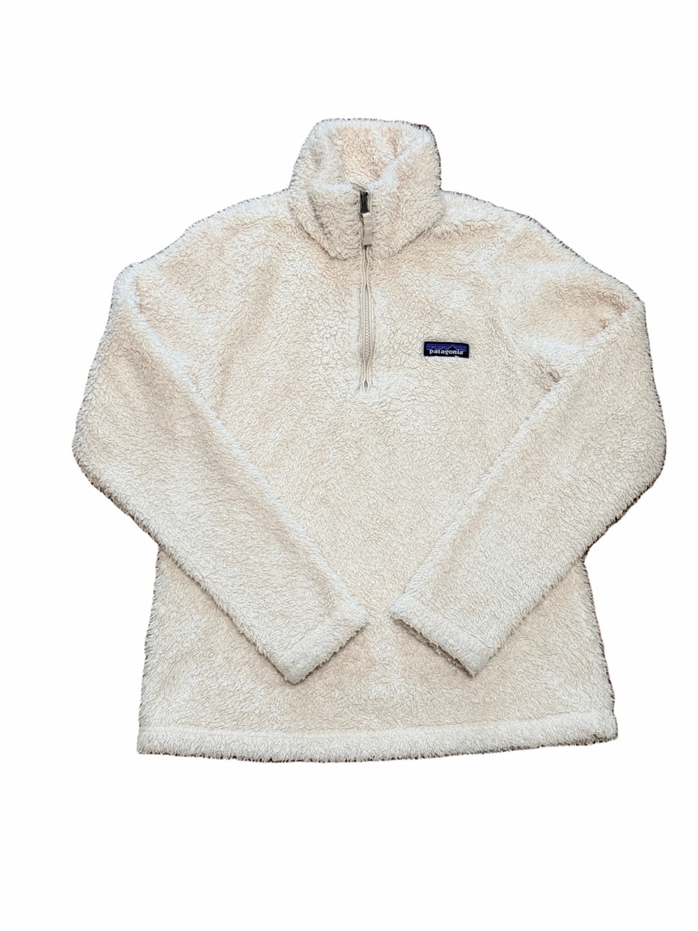 Patagonia Women’s Los Gatos 1/4 Zip Fleece Pullover Cream Small